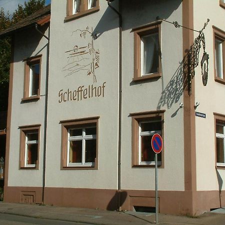 Hotel Scheffelhof Waldkirch Exteriör bild